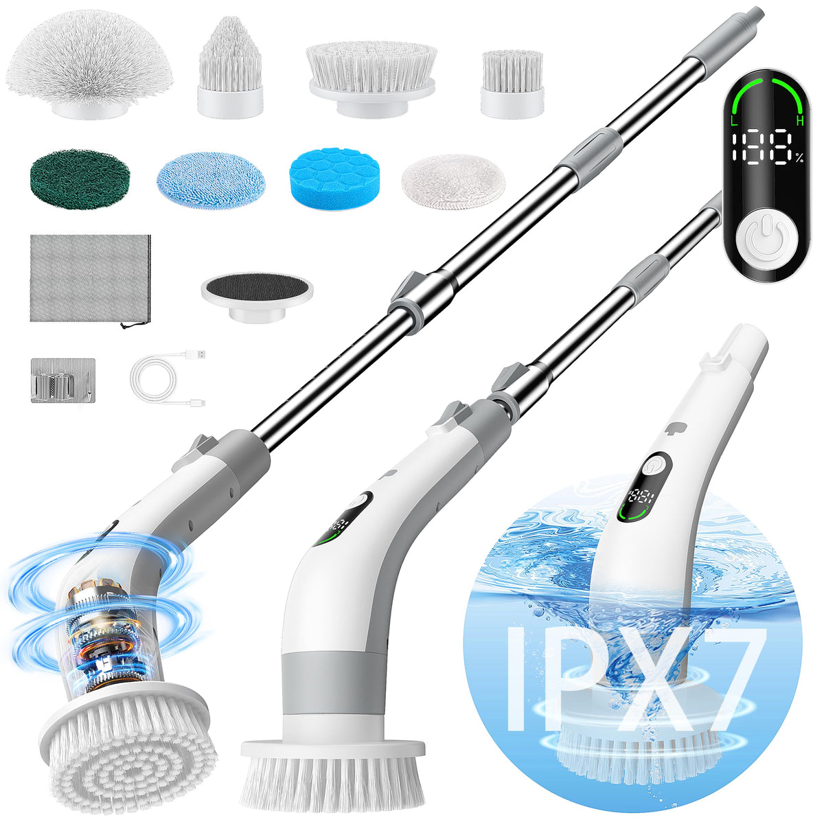 Solevi Spin™ 8-in-1 Cordless Cleaning System