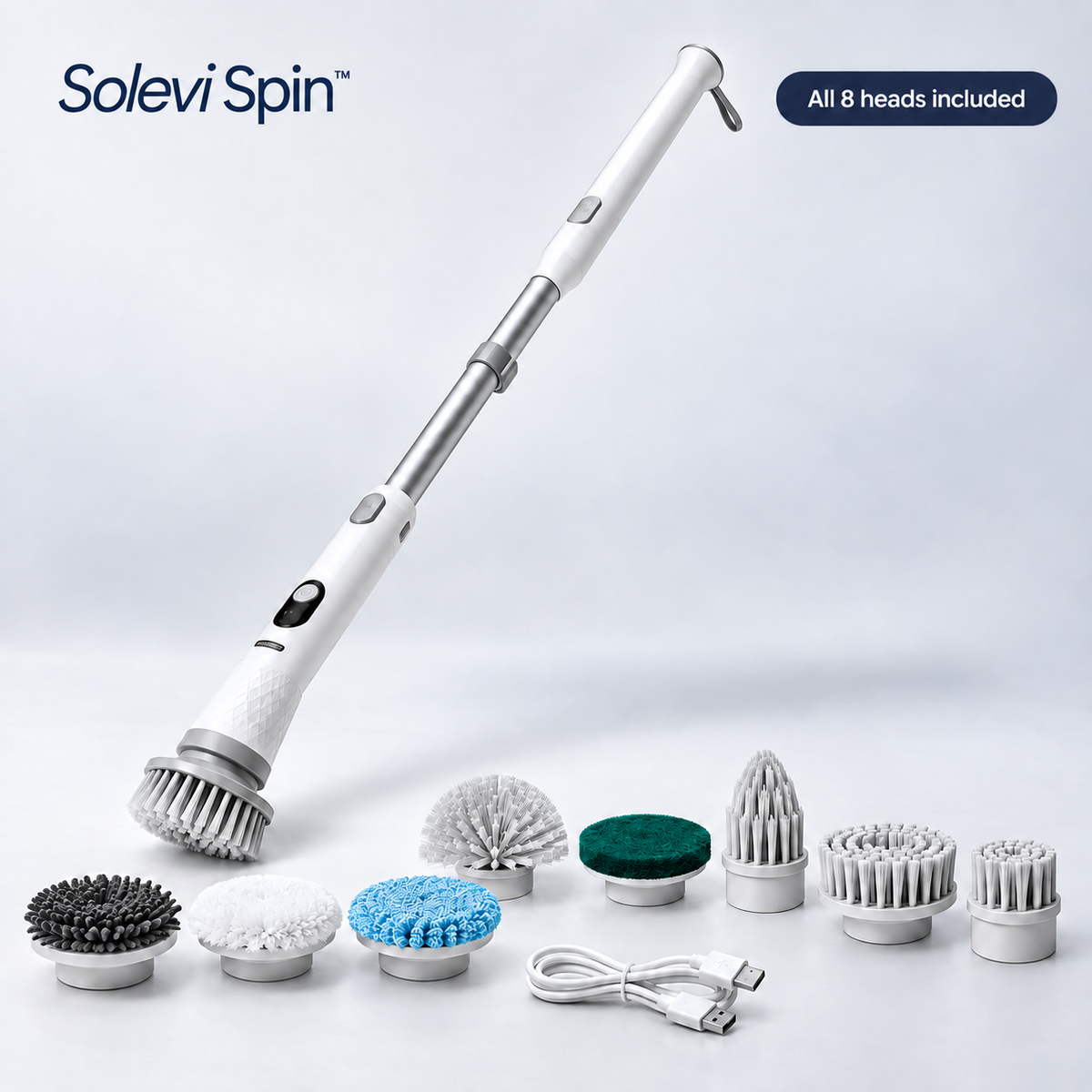 Solevi Spin™ 8-in-1 Cordless Cleaning System