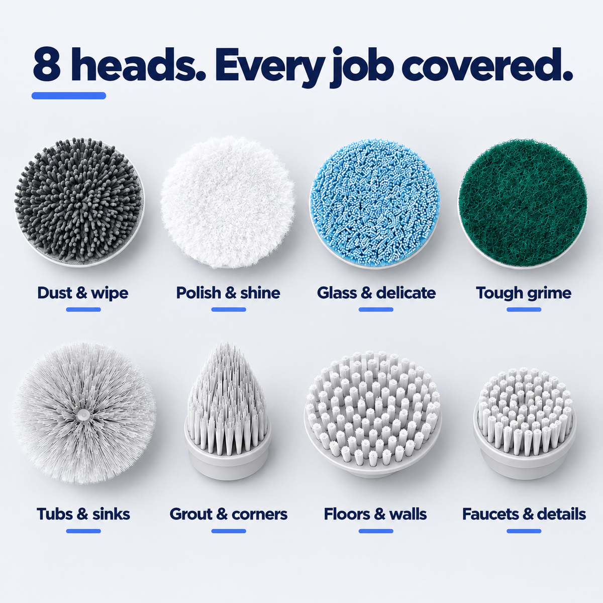 Solevi Spin™ 8-in-1 Cordless Cleaning System