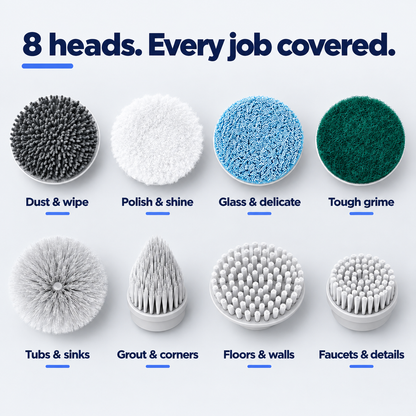 Solevi Spin™ 8-in-1 Cordless Cleaning System